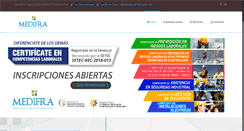 Desktop Screenshot of medifraecuador.com