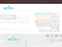 Tablet Screenshot of medifraecuador.com